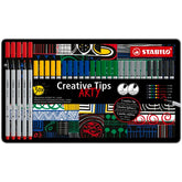 SET STABILO CREATIVE TIPS 30 UDS ESTUCHE METAL | 1 UNIDADES | (STABILO)